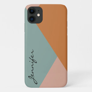 Moderne Retro Abstract iPhone 11 Hoesje