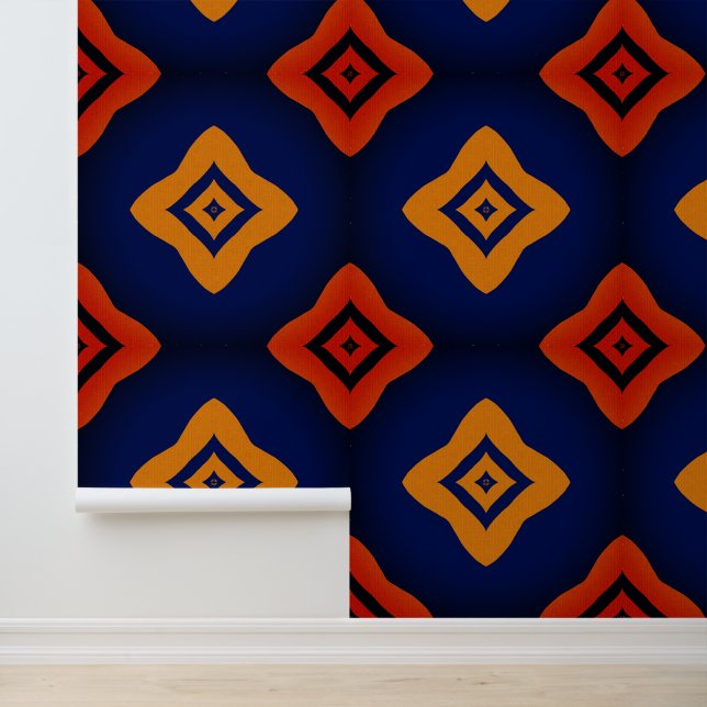 moderne retro behang (Applicatie)