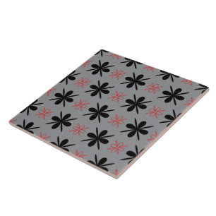 Moderne Retro Bloem Decorative Keramische Tegel Tegeltje
