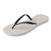 Moderne Retro Bruid Bachelorette Party  Teenslippers (Schuin)