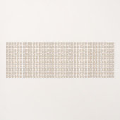 Moderne Retro Bruid Bachelorette Party  Yogamat (Achterkant (horizontaal))