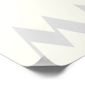 Moderne Retro Fruitmarkt Citroenbloesem Poster (Hoek)