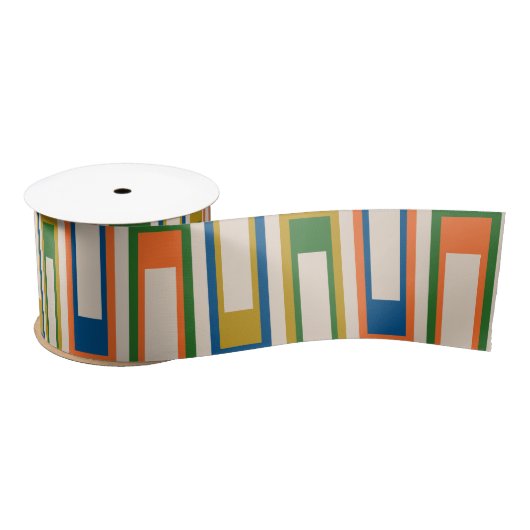 Moderne retro geometrische Lexington Ave uit het m Lint (Spoel)