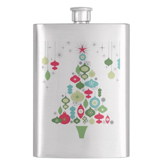Moderne retro kerstboom flacon (Voorkant)