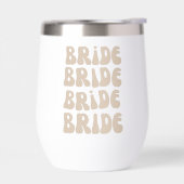 Moderne Retro Mariée Bachelorette Parti Vintage (Gauche)