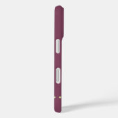 Moderne Retro Paarse Groovy Geometrische Bloem Case-Mate iPhone Case (Achterkant / Rechts)