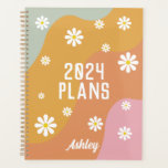 Moderne Rétro Personnalisé<br><div class="desc">Il s'agit d'un planificateur moderne à thème rétro qui présente un design inspiré des années 70. Modifiez la plupart du texte et toutes les couleurs pour rendre ce planificateur unique s'adapte à vos besoins d'événement et à votre style personnel. Il suffit de sélectionner "modifier à l'aide de l'outil de conception"...</div>
