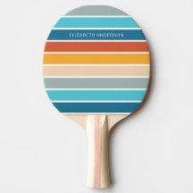 Moderne Retro Sunset Stripes gepersonaliseerd