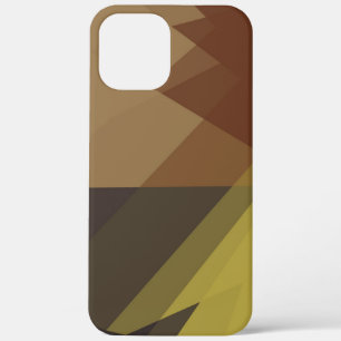 Moderne retrokleuren geometrisch #15 iPhone 12 pro max hoesje