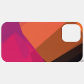 Moderne retrokleuren geometrisch #22 Case-Mate iPhone case (Achterkant / Rechts)