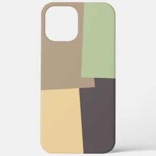Moderne retrokleuren geometrisch #31 iPhone 12 pro max hoesje
