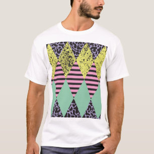 Moderne Rhombus: Abstracte naadloze stijl. T-shirt