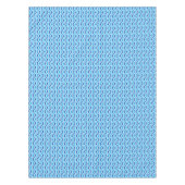 Moderne ribbons uit de middeleeuwen, kobalt & sky  tafelkleed (Voorkant)