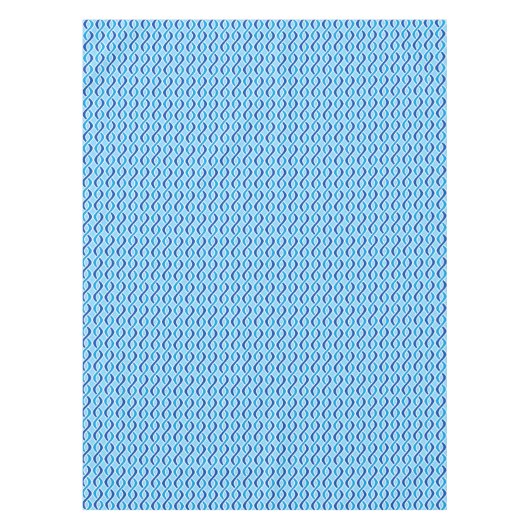 Moderne ribbons uit de middeleeuwen, kobalt & sky  tafelkleed (Voorkant)
