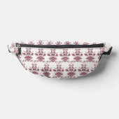 Moderne rode bladeren Fanny Pack Heuptasje (Liggend)