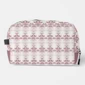 Moderne rode bladeren toilettas toilettasje (Voorkant)