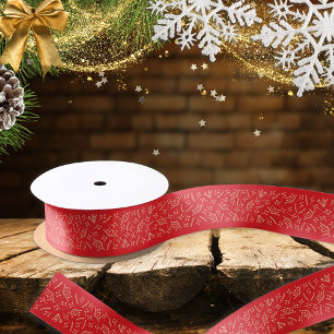 Moderne Rode Kerstmis Lint