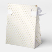 Moderne Rode Kerstvakantie Cadeaubox Bedankdoosjes (Achterkant)