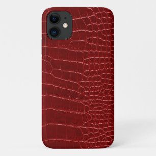 Moderne Rode Krokodil iPhone 11 Hoesje