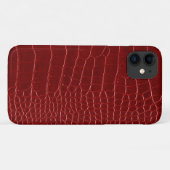 Moderne Rode Krokodil Case-Mate iPhone Case (Achterkant (horizontaal))