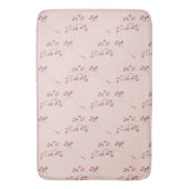 Moderne rode ventilator van Waterverf Badmat (Voorkant Verticaal)