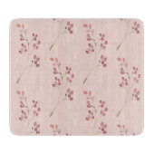 Moderne rode ventilator van Waterverf Snijplank (Voorkant)