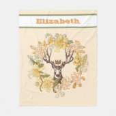  moderne, roestrijke ventilator fleece deken (Voorkant)