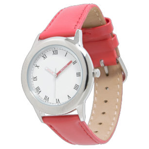 Moderne roestvrijstalen horloge voor kinderen in r