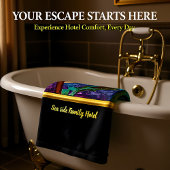 Moderne romantique avec dorure en feuille de verre