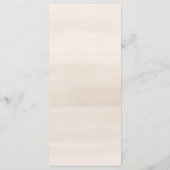 Moderne romantique Cadre Carte de remerciements (Dos)