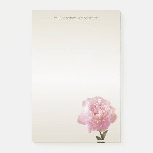 Moderne Romantische Anjer -Persoonlijk Post-it® Notes (Voorkant)
