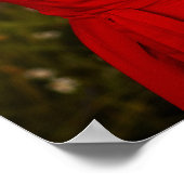 Moderne romantische foto Elegante bruiloft Poster (Hoek)