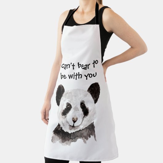 Moderne romantische prijsopgave met zwart-wit Pand Schort (Insitu)