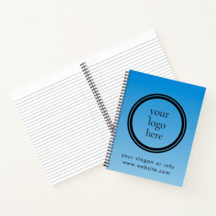 Moderne Ronde Zakelijke Promotie Notitieboek