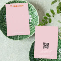 Moderne Rood Oranje Oorbellen Sieraden Displaykaar