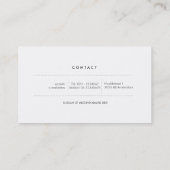 Moderne Rood Visitekaartjes (Achterkant)