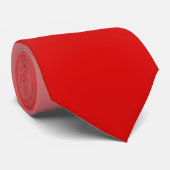 Moderne rood-witte gradiënt Abstracte Stropdas (Opgerold)