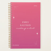 Moderne rose élégant maquillage Artiste entreprise