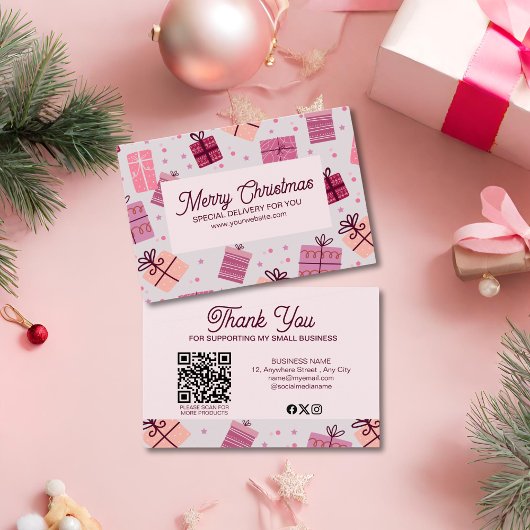 Moderne Rose Fête Joyeux Noël