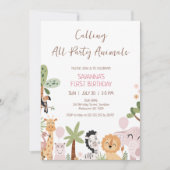 Moderne Rose Invitation Anniversaire pour Tous les (Devant)