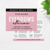 Moderne rose Luxe Eyebrow Threading Aftercare (Bureau)