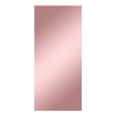 Moderne, rosegold (Imitat) prijslijst Reclamekaart (Achterkant)