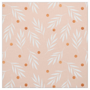 Moderne roze bloemenpatroon stof