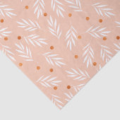 Moderne roze bloemenpatroon tissuepapier (Detail)