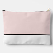 Moderne Roze Blush Bruidsstam Etui (Achterkant)