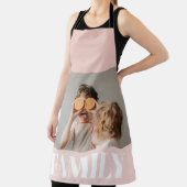 Moderne roze bundelroze fotocadeau schort (Insitu)