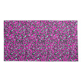 Moderne Roze Cheetah Leopard Dierenprint Kussensloop (Achterkant)