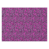 Moderne Roze Cheetah Leopard Dierenprint Tafelkleed (Voorkant (Horizontaal))