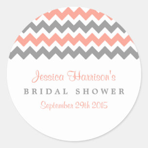 Moderne roze en grijze Stickers van het Vrijgezell