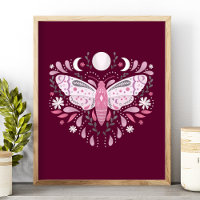 Moderne Roze En Witte Abstracte Mot Illustratie